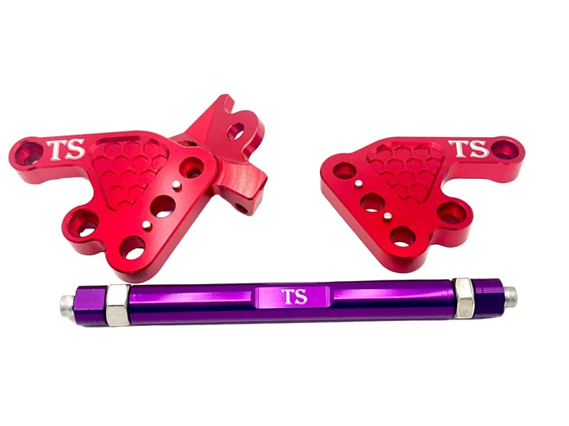 TS Talaria MX3 & MX4 Custom CNC Aluminum Footpeg Bracket Assembly