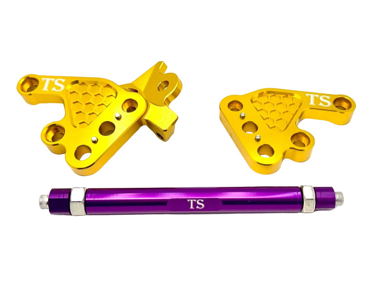 TS Talaria MX3 & MX4 Custom CNC Aluminum Footpeg Bracket Assembly