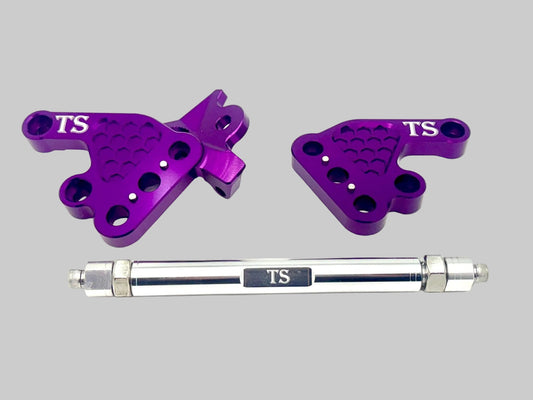 TS Talaria MX3 & MX4 Custom CNC Aluminum Footpeg Bracket Assembly