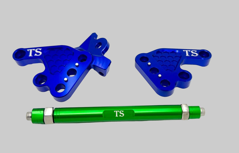 TS Talaria MX3 & MX4 Custom CNC Aluminum Footpeg Bracket Assembly
