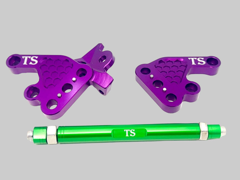 TS Talaria MX3 & MX4 Custom CNC Aluminum Footpeg Bracket Assembly