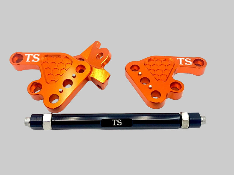 TS Talaria MX3 & MX4 Custom CNC Aluminum Footpeg Bracket Assembly