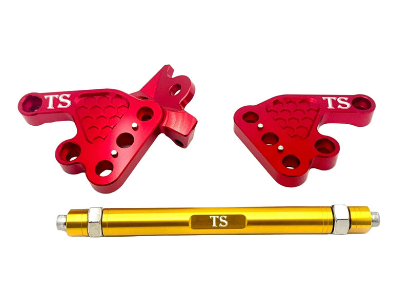 TS Talaria MX3 & MX4 Custom CNC Aluminum Footpeg Bracket Assembly
