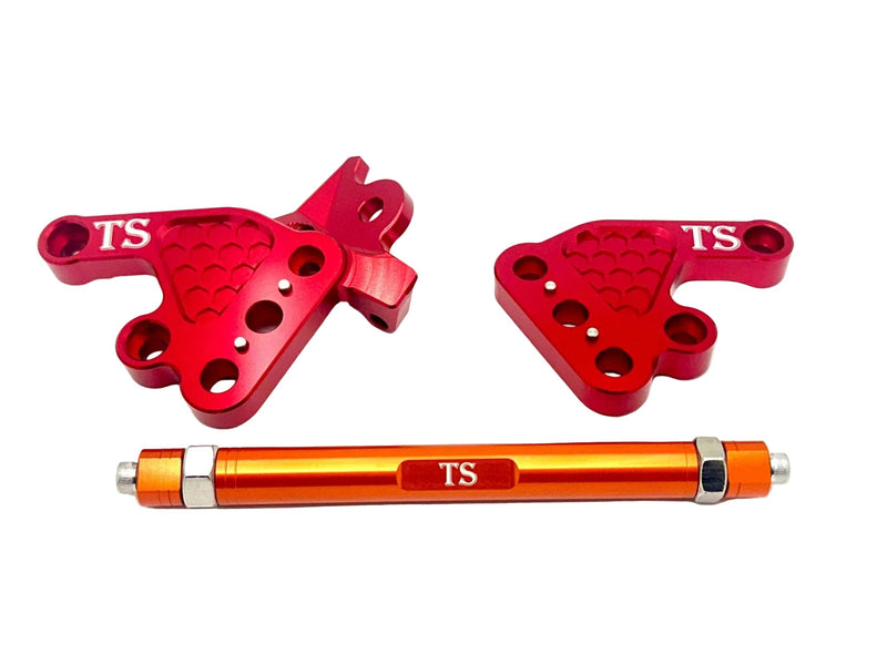 TS Talaria MX3 & MX4 Custom CNC Aluminum Footpeg Bracket Assembly