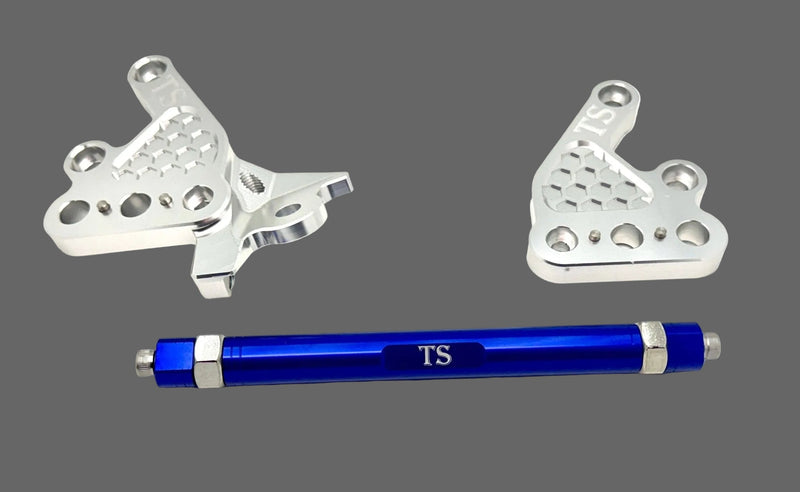 TS Talaria MX3 & MX4 Custom CNC Aluminum Footpeg Bracket Assembly