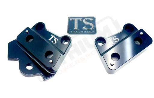 Custom CNC Aluminum Footpeg Brackets for Talaria X3 (XXX models) - Black - Talaria X3 CNC footpeg brackets