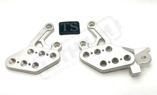 Custom CNC Aluminum Footpeg Drop Bracket for Surron LBX and E - Ride Pro Models - Lithium Powersports