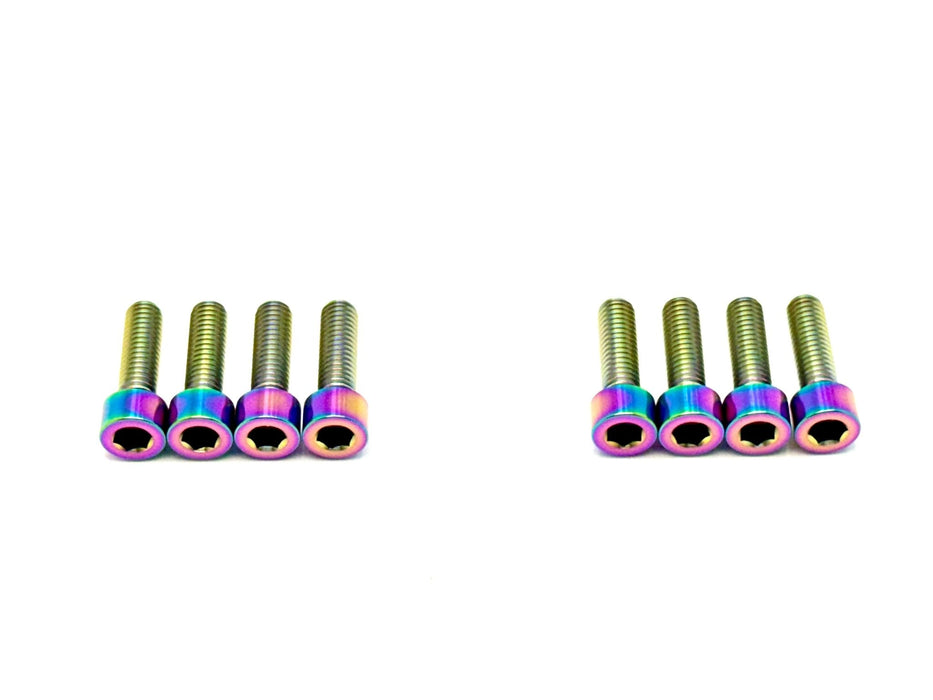Titanium Surron Titanium Direct Mount Stem Bolt Kit Rainbow Titanium Direct Mount Stem Bolts
