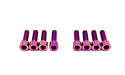 Titanium Surron Titanium Direct Mount Stem Bolt Kit Purple Titanium Direct Mount Stem Bolts