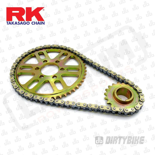 DB 219RK Non - Sealed Chain Gold Series Primary Belt to Chain Conversion Kit Surron LBX - Lithium Powersports