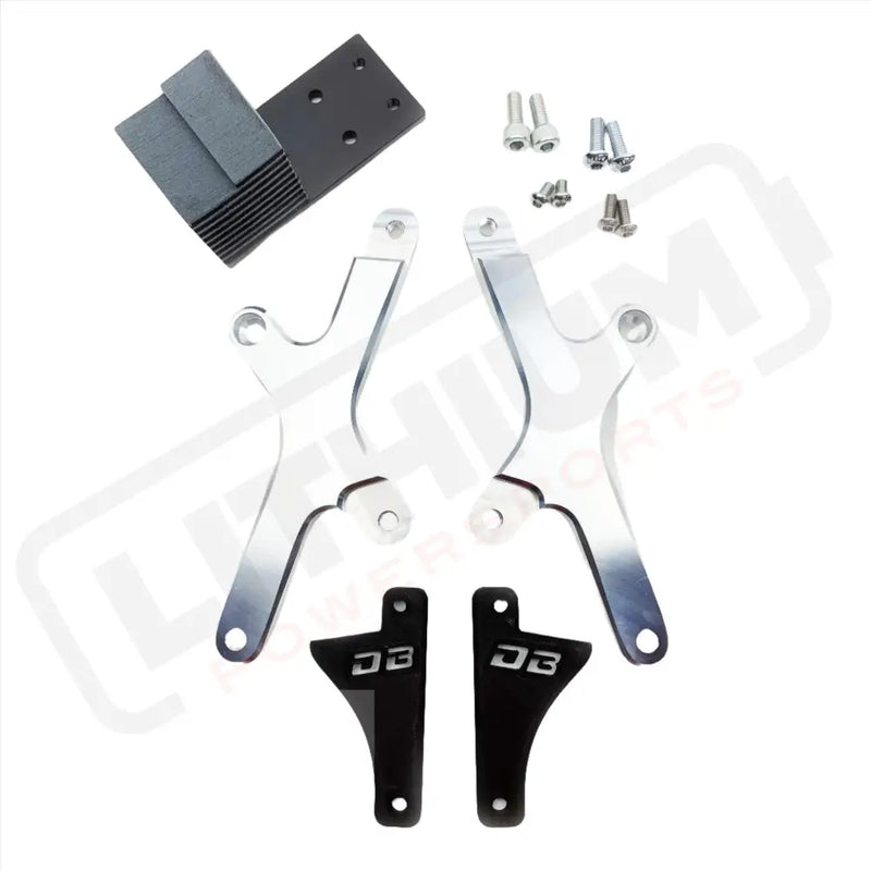 DirtyBike Seat Riser X-Tension Kit Surron LBX - Polished Aluminum - Seat Riser
