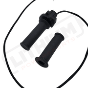 Domino Throttles 0 - 5k Ohm Twist - Grip Throttle Surron X Segway X260 Talaria Sting - Lithium Powersports