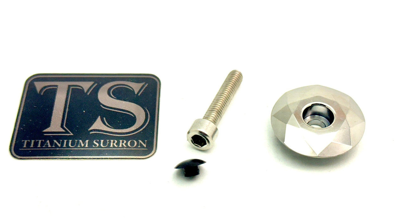 Titanium Surron E-moto Fork Stem Caps Surron Talaria E-Ride Pro E-moto Stem Cap