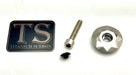 Titanium Surron E-moto Fork Stem Caps Surron Talaria E-Ride Pro E-moto Silver Stem Cap