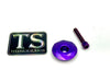 Titanium Surron E-moto Fork Stem Caps Surron Talaria E-Ride Pro E-moto Purple Stem Cap