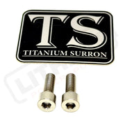 E-Moto Throttle Titanium Bolts - Silver (raw) / OEM Throttle (see list) - Titanium Bolts