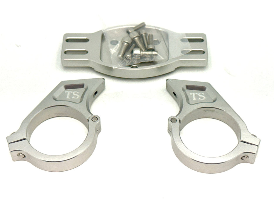 Titanium Surron E-Ride Pro Adjustable Display Mounting Bracket Silver ERP Display Mount