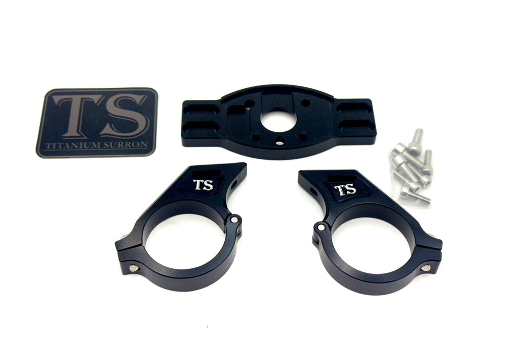 Titanium Surron E-Ride Pro Adjustable Display Mounting Bracket Black ERP Display Mount