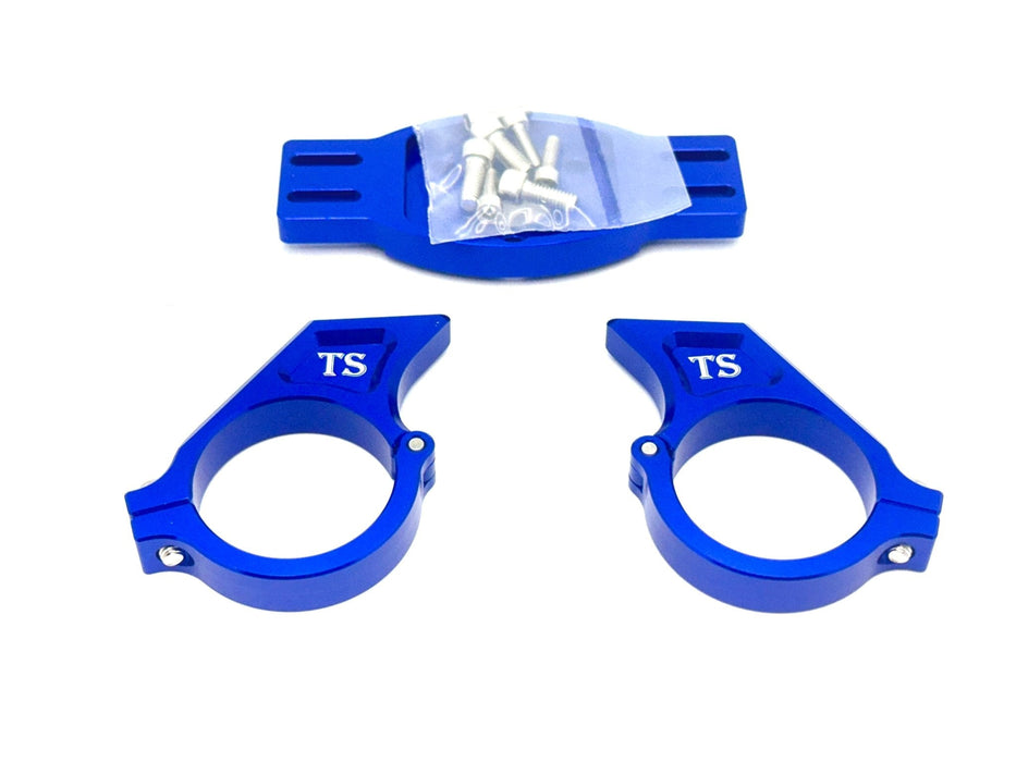 Titanium Surron E-Ride Pro Adjustable Display Mounting Bracket Blue ERP Display Mount