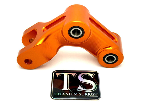 Titanium Surron E-Ride Pro (All Models) Custom Rear Suspension Rocker Arm Burnt Orange Rear linkage rocker arm E-Ride