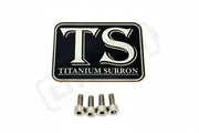 E-Ride Pro Display Protector Titanium Bolts - Silver (raw) - Titanium Hardware