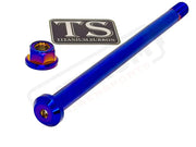 E-Ride Pro SS 2.0/ Pro S Titanium Rear Axle and Nut (2 Pieces) - Titanium Bolts