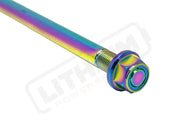 E-Ride Pro SS 2.0/ Pro S Titanium Rear Axle and Nut (2 Pieces) - Titanium Bolts