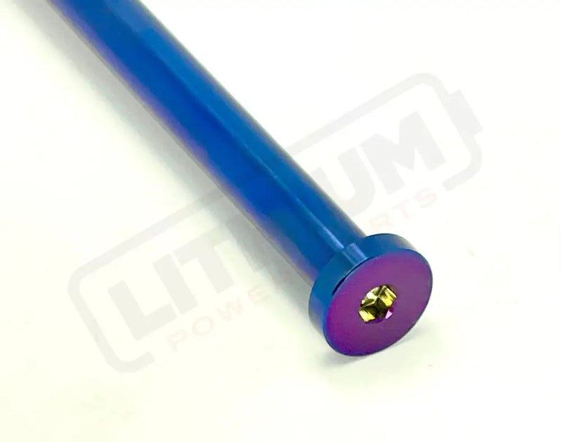 E - Ride Pro SS 2.0/ Pro S Titanium Rear Axle and Nut (2 Pieces) - Lithium Powersports