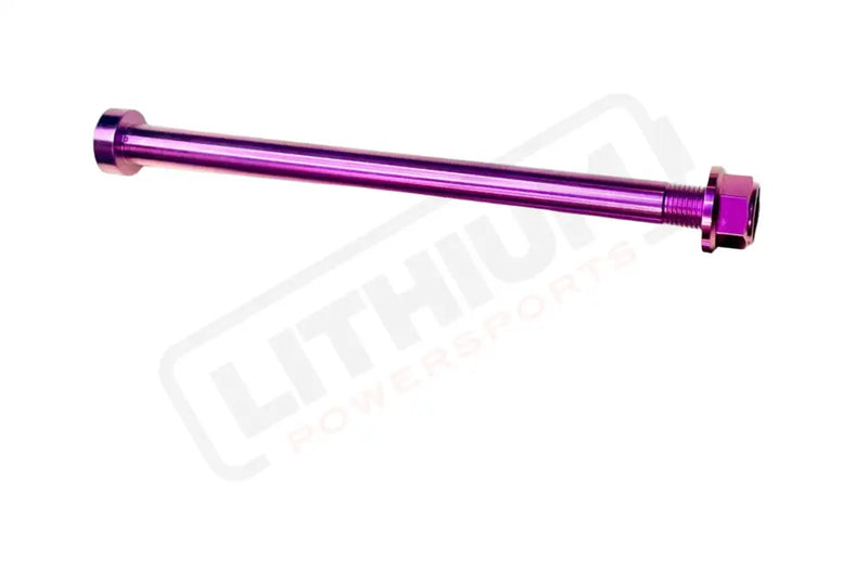 E-Ride Pro SS 2.0/ Pro S Titanium Rear Axle and Nut (2 Pieces) - Purple - Titanium Bolts