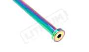 E-Ride Pro SS 2.0/ Pro S Titanium Rear Axle and Nut (2 Pieces) - Rainbow - Titanium Bolts