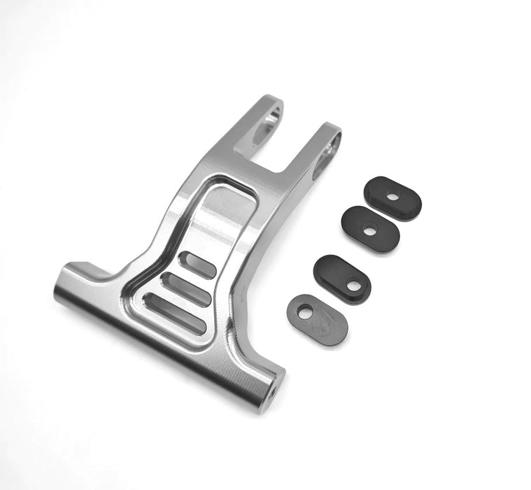 Titanium Surron E-Ride Pro Rear Suspension Triangle Silver / Pro S and Pro SS 2.0/3.0 Rear linkage triangle E-Ride Pro