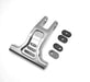 Titanium Surron E-Ride Pro Rear Suspension Triangle Silver / Pro S and Pro SS 2.0/3.0 Rear linkage triangle E-Ride Pro