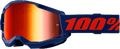 Navy - Mirror Silver Lens