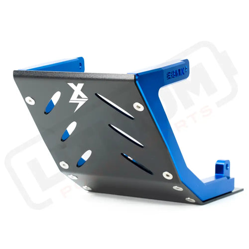 EBMX Aluminum Bash Plate for Surron Light Bee - Blue - Skid Plate