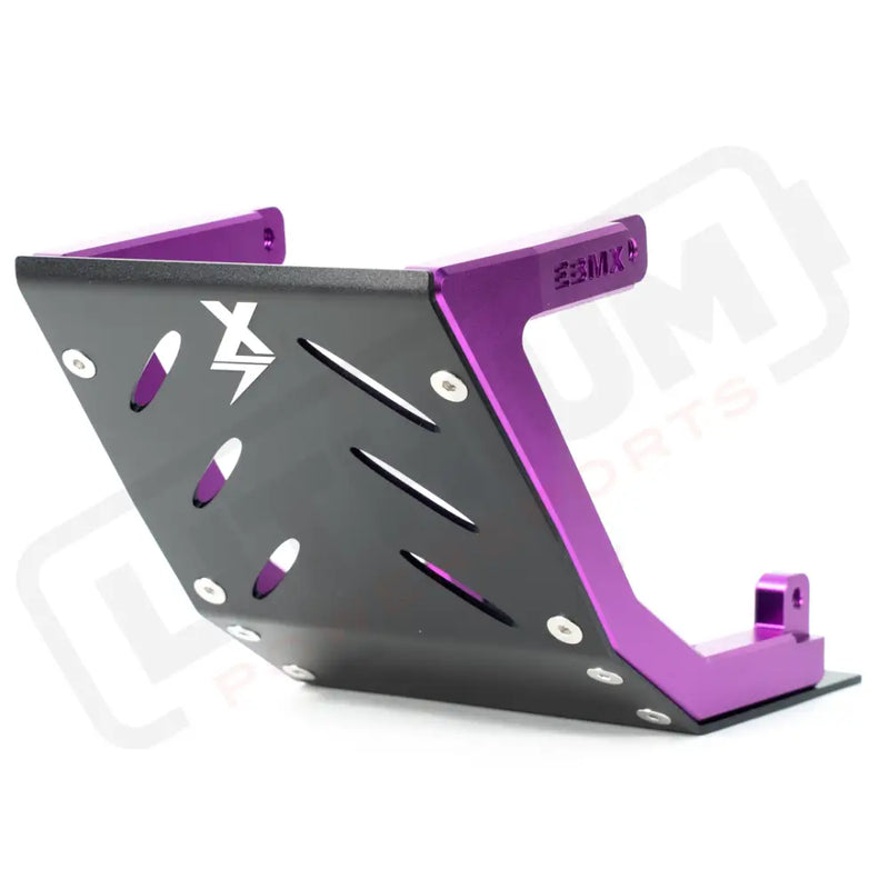 EBMX Aluminum Bash Plate for Surron Light Bee - Purple - Skid Plate