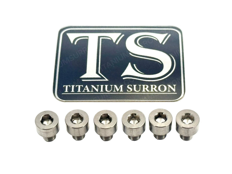 EBMX X9000 Heat Sink Titanium Bolt Kits (6)