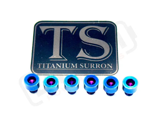 EBMX X9000 Heat Sink Titanium Bolt Kits (6) - Lithium Powersports