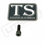 EMoto Regen Throttle Titanium Bolt - Black - Hardware
