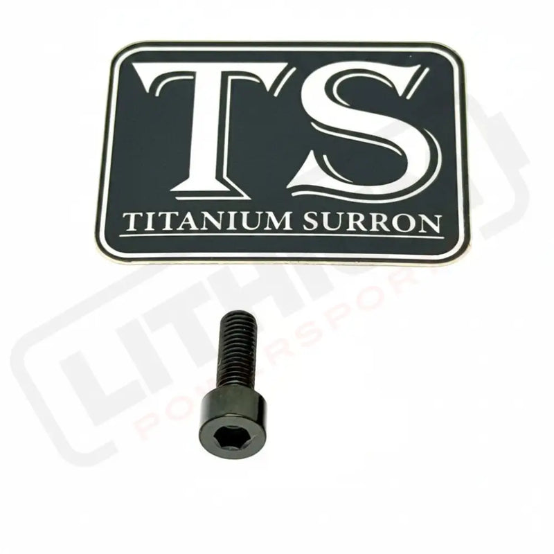 EMoto Regen Throttle Titanium Bolt - Black - Hardware