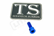 EMoto Regen Throttle Titanium Bolt - Blue - Hardware