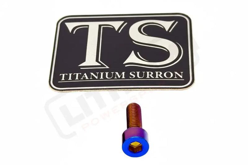 EMoto Regen Throttle Titanium Bolt - Burnt Blue - Hardware