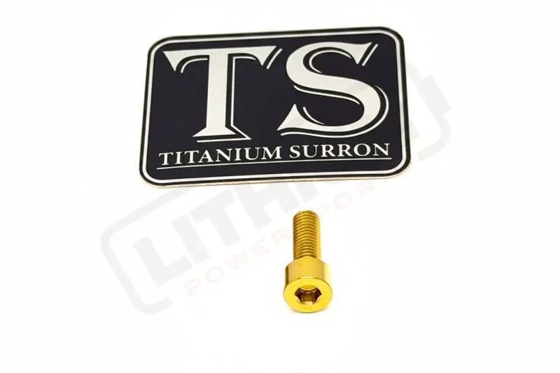 EMoto Regen Throttle Titanium Bolt - Gold - Hardware