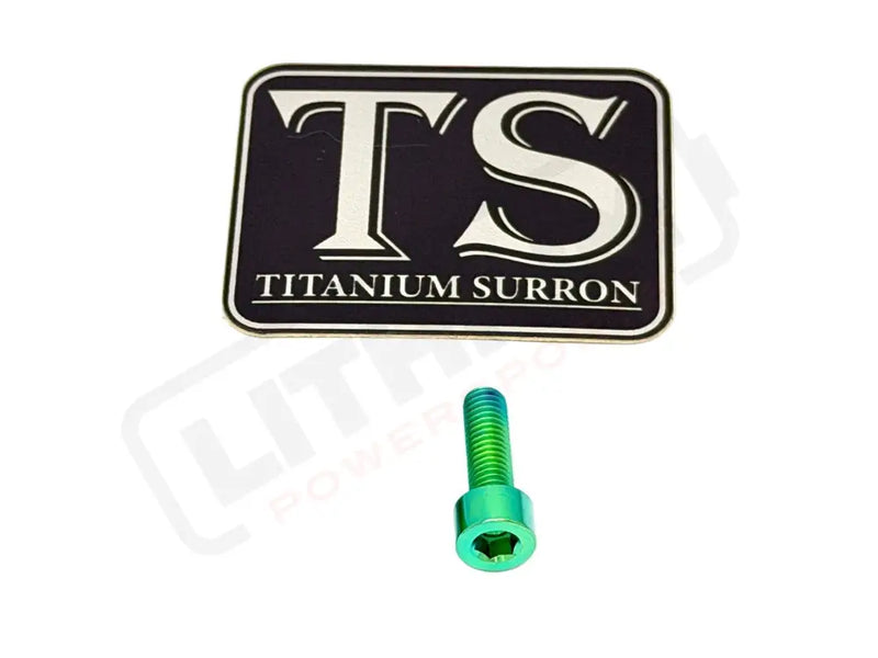 EMoto Regen Throttle Titanium Bolt - Green - Hardware