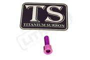 EMoto Regen Throttle Titanium Bolt - Purple - Hardware