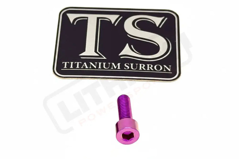 EMoto Regen Throttle Titanium Bolt - Purple - Hardware