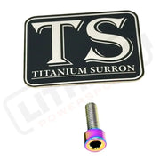 EMoto Regen Throttle Titanium Bolt - Rainbow - Hardware
