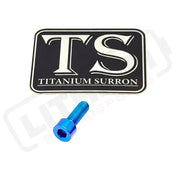 EMoto Regen Throttle Titanium Bolt - Teal - Hardware