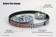 ERide Pro E6067 - Drive Belt 15mm(Old version) - Parts