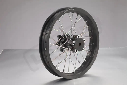 ERide Pro Mini SHE7931 - Front Wheel Rim Assembly + rim stripe+ Front wheel axel bush - Parts
