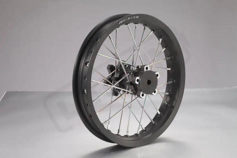 ERide Pro Mini SHE7931 - Front Wheel Rim Assembly + rim stripe+ Front wheel axel bush - Parts